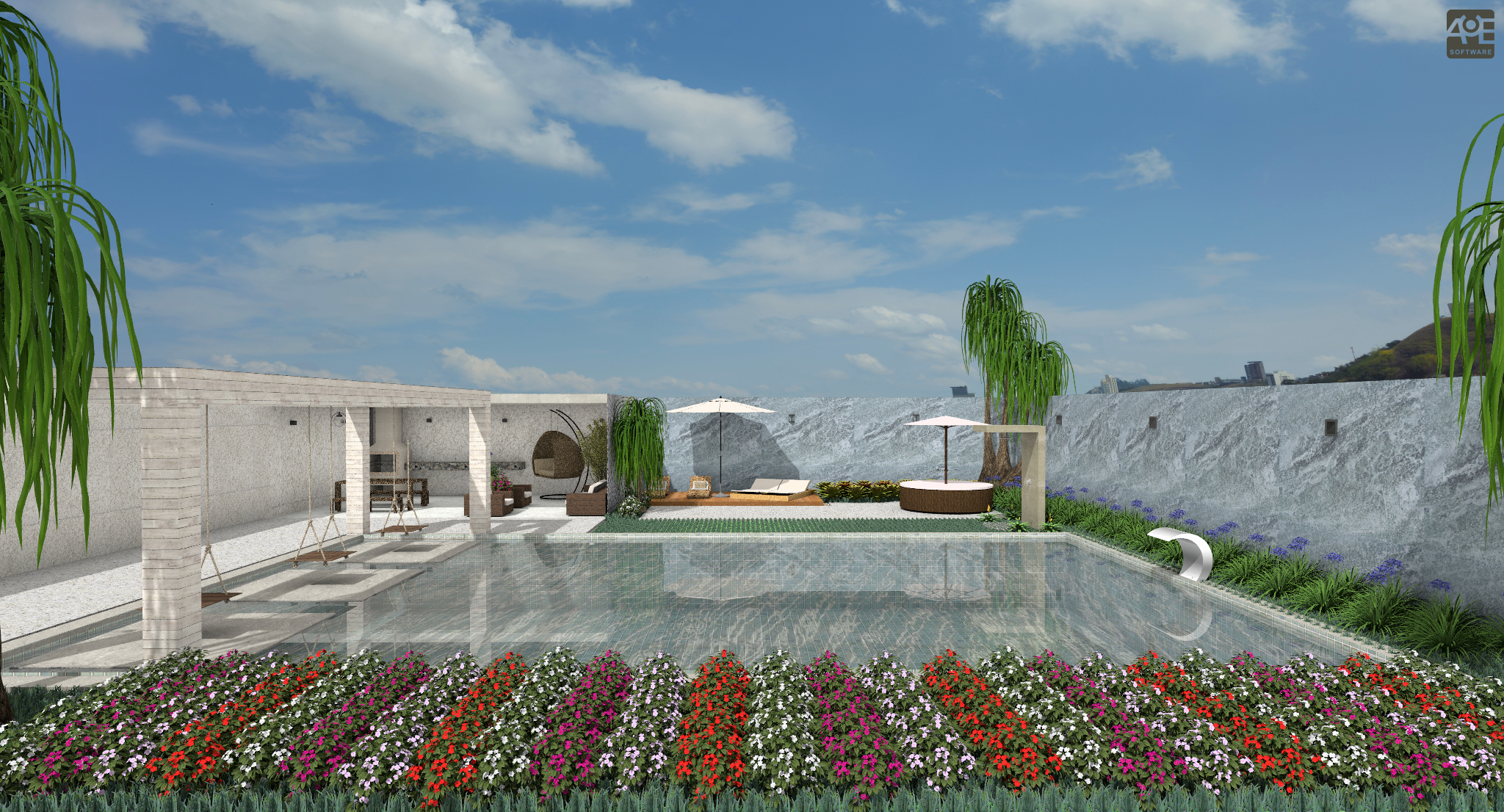 Um ref�gio contempor�neo que une vegeta��o exuberante, conforto e design. Cada detalhe convida a desacelerar e viver a harmonia entre natureza e cidade.