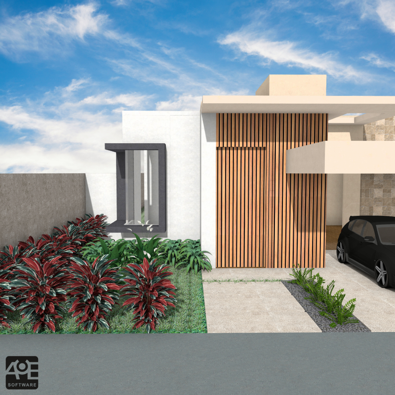 Projeto feito com o software VisualPLAN.