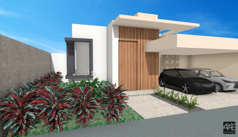 Projeto feito com o software VisualPLAN.