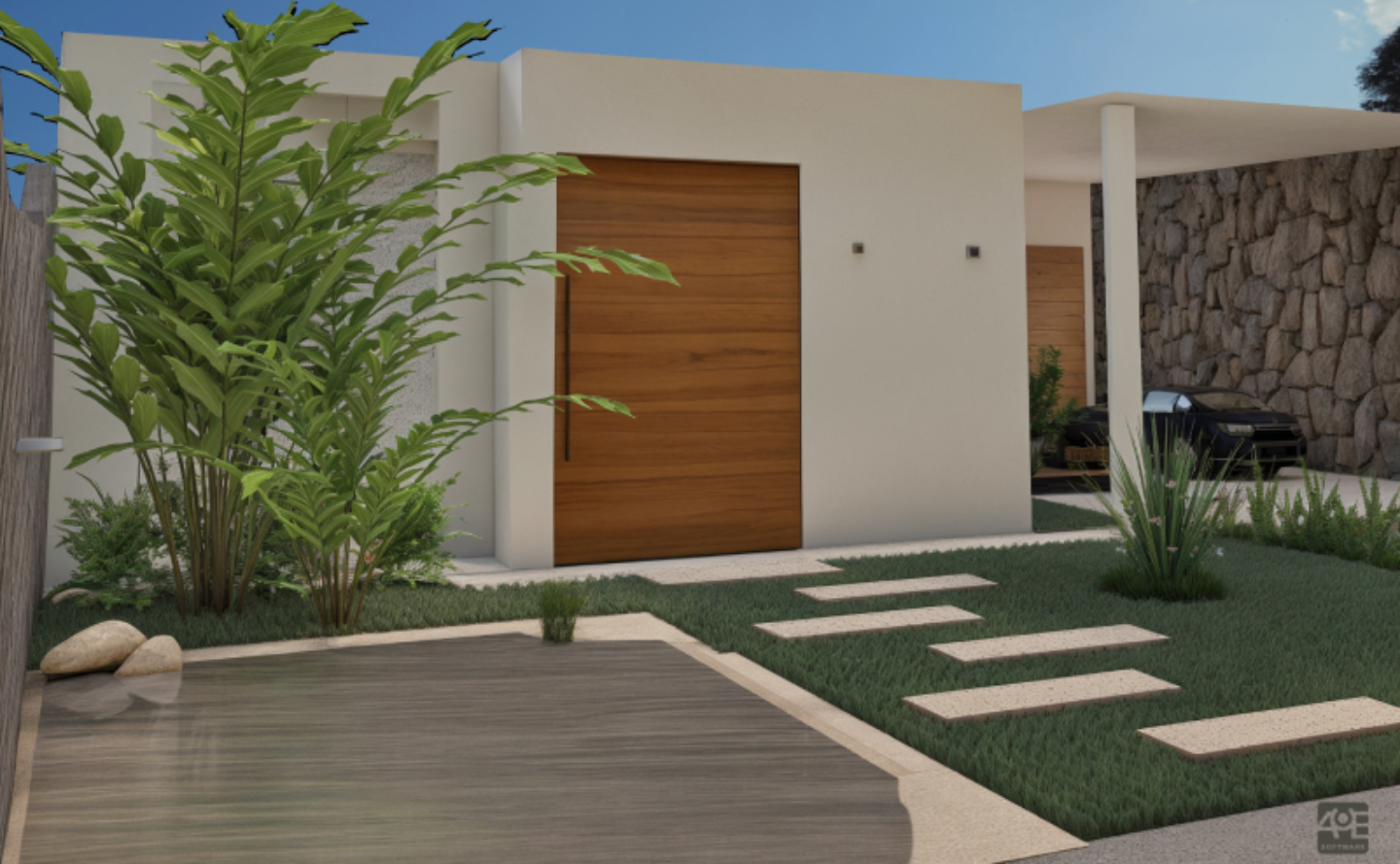 Projeto feito com o software VisualPLAN.