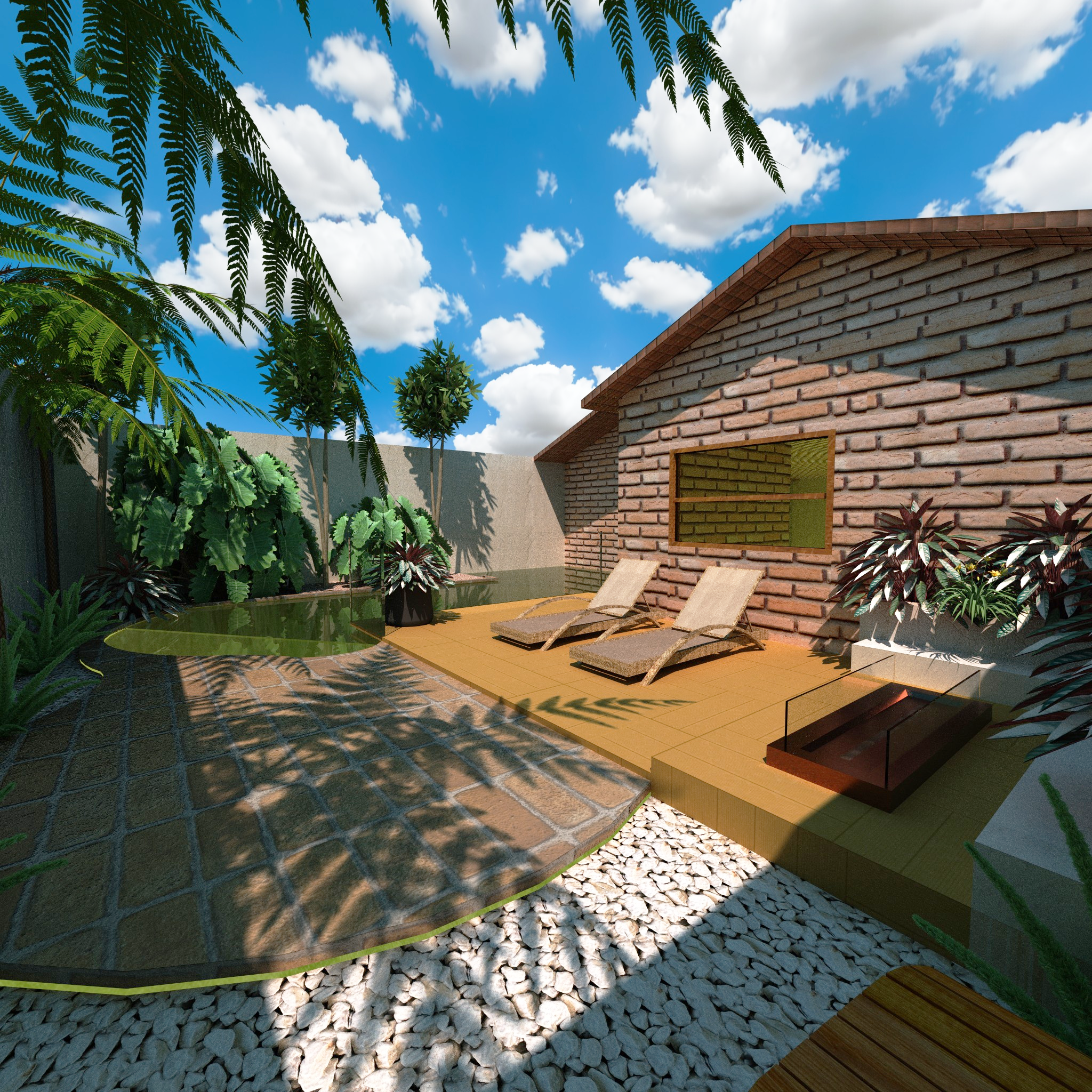 Projeto feito com o software VisualPLAN.