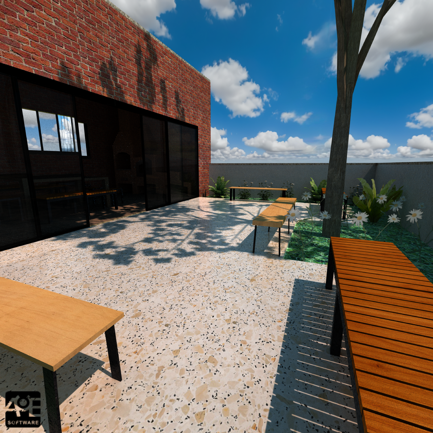 Projeto feito com o software VisualPLAN.