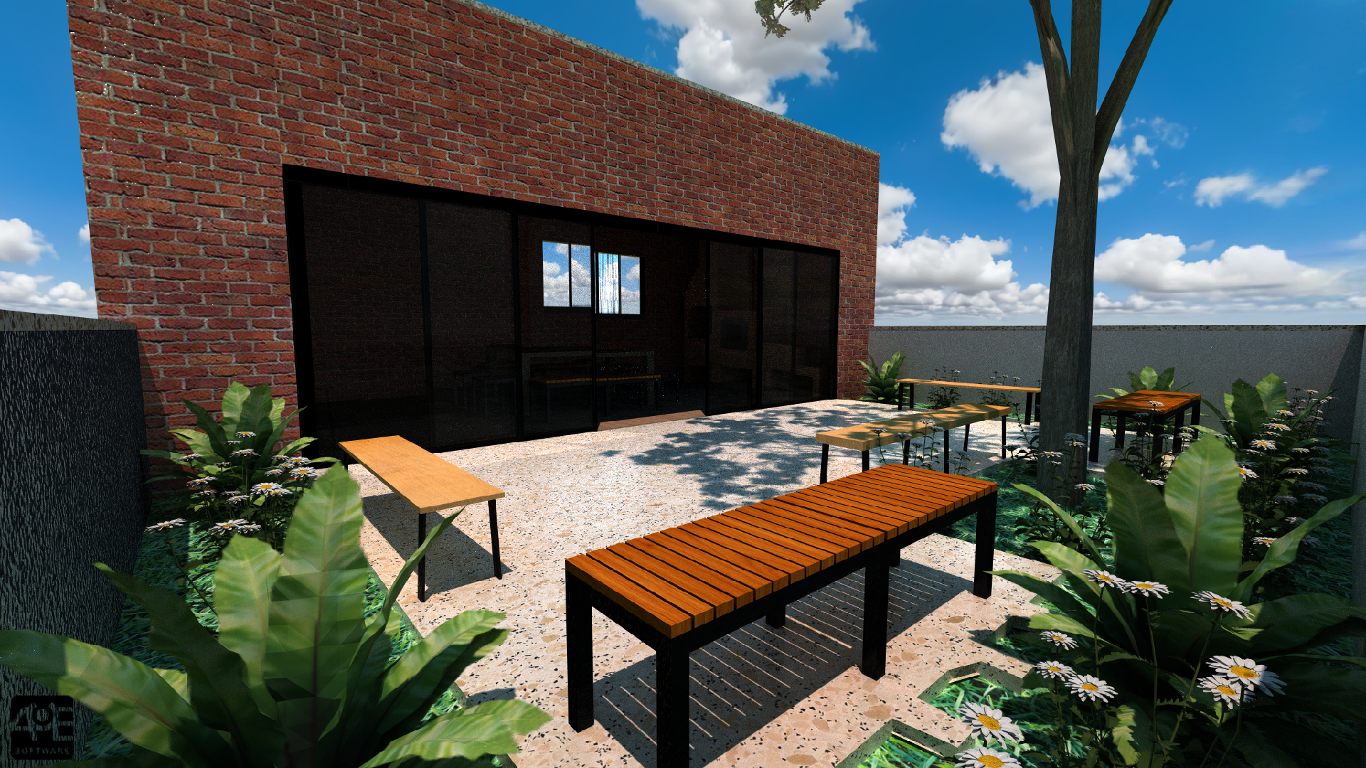 Projeto feito com o software VisualPLAN.