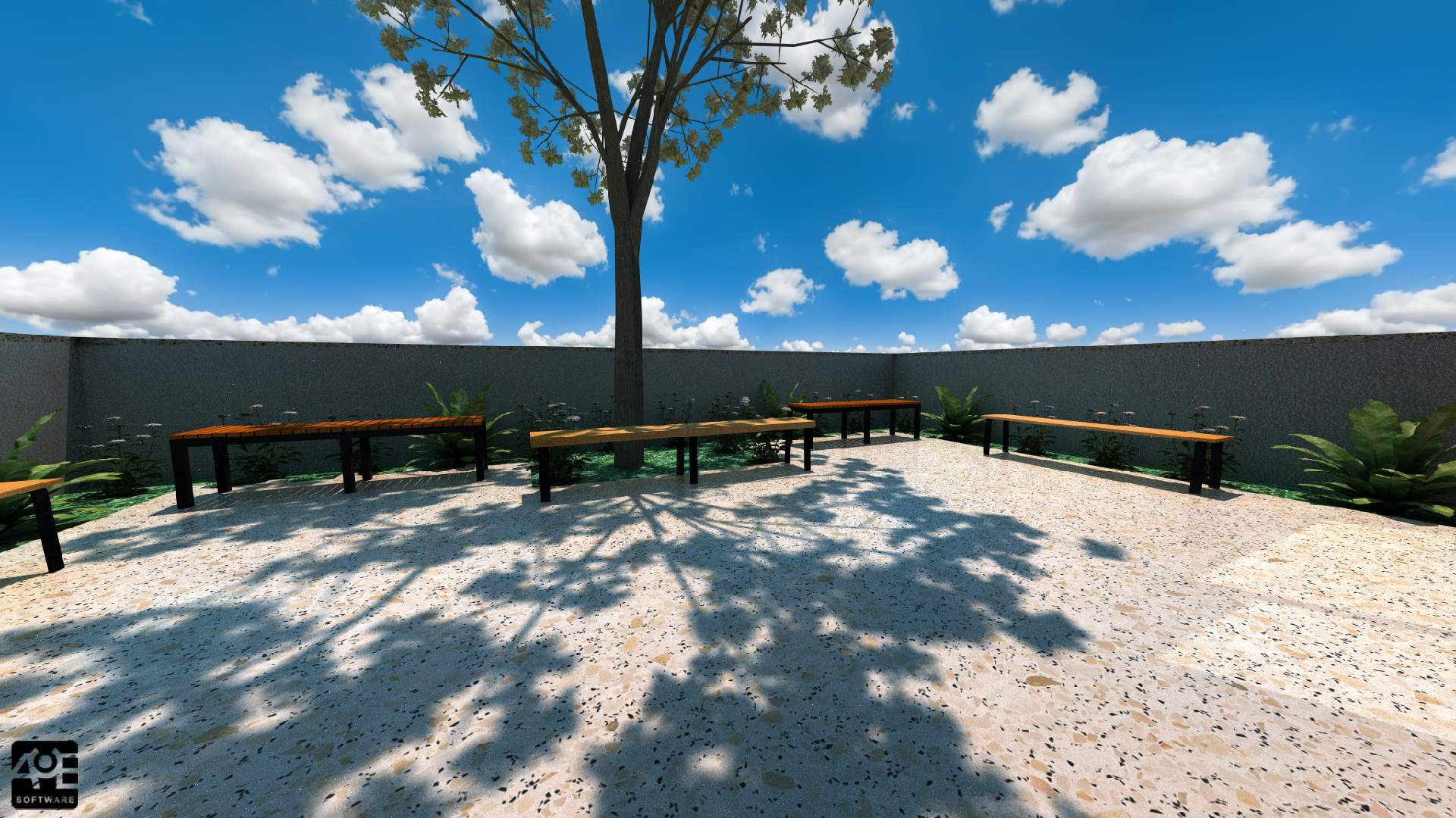 Projeto feito com o software VisualPLAN.