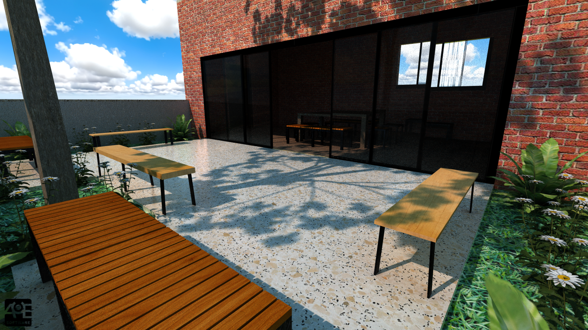 Projeto feito com o software VisualPLAN.